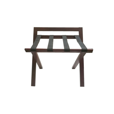 Luggage rack Hotelum CLASSIC PLUS MAHAGON with backrest