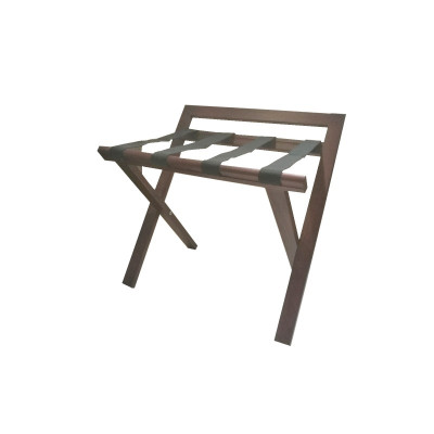 Luggage rack Hotelum CLASSIC PLUS MAHAGON with backrest