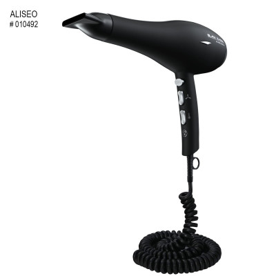 Pistol hair dryer ALISEO BLACK MAMBO 1875, black, with ionizer