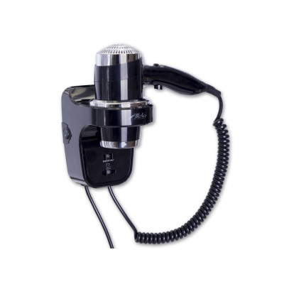 Hair dryer Vision 1800 B, black/chrome