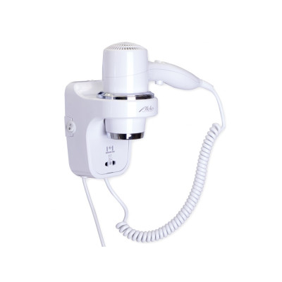 Pistol hair dryer Vision 1800 W, white/chrome