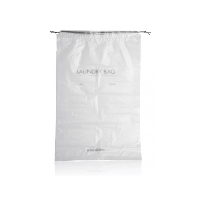 Plastic laundry bag, Hotel Amenities