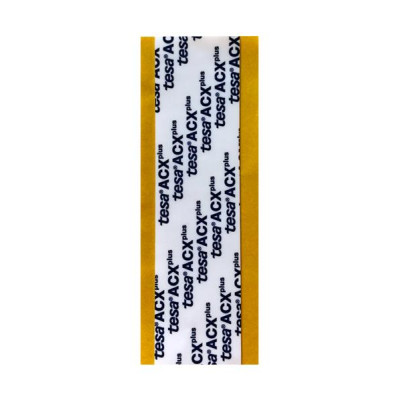 Adhesive tape for installing dispenser holders