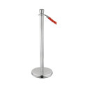 Rope barrier Hotelum HRB01, polished stainless steel