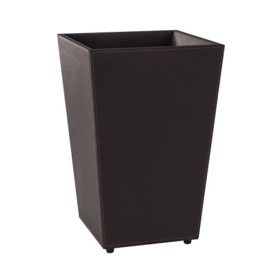 Leather basket 15l The Londoner Tradition, brown-grey