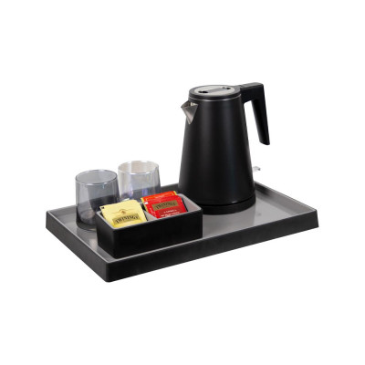 Serving tray Dual, grey-black, 39 x 26 cm