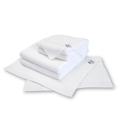 KLASIK towel, 50x100 cm, 480 g/m2, smooth, white