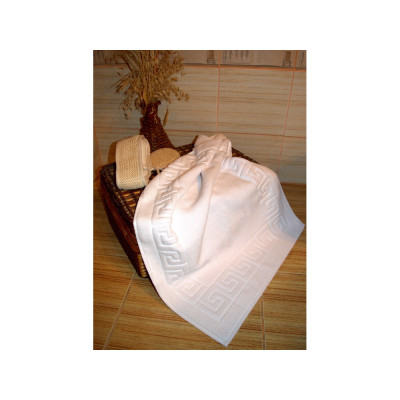 RHODOS terry mat, 50x70 cm, 930 g/m2, white