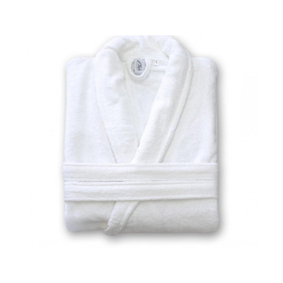 PARADISE bathrobe, shawl collar, 420 g/m2, size XL, white