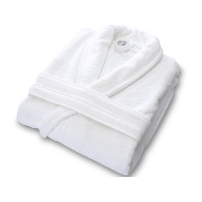 PARADISE bathrobe, shawl collar, 420 g/m2, size XL, white