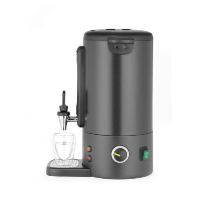 Hot drink heater matte black, HENDI, 9L, 230V/950W, 307x330x(H)450mm