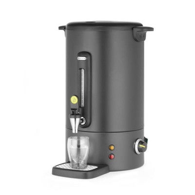 Hot drink heater matte black, HENDI, 16L, 230V/1650W, 357x380x(H)502mm
