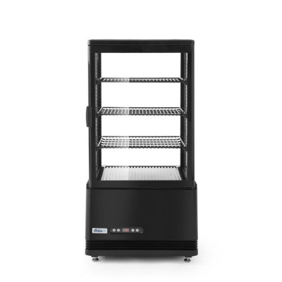 Refrigerated display case, 68 l, Arctic, Black, 230V/170W, 444x397x(H)875mm
