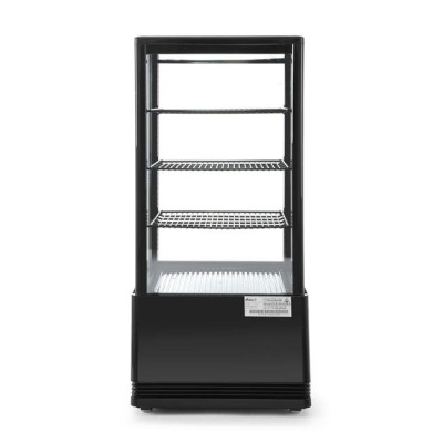 Refrigerated display case, 78 l, Arctic, black, 230V/170W, 444x397x(H)940mm