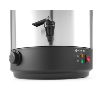 Hot drinks heater, HENDI, 25L, 230V/2500W, 447x441x(H)485mm, silver