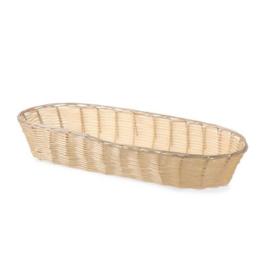 Oval rattan pastry basket 