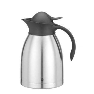 Thermo serving kettle, HENDI, 1.5L, ø145x(H)230mm, black button