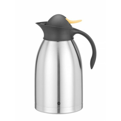 Thermo serving kettle, HENDI, 2L, ø145x(H)260mm, yellow button