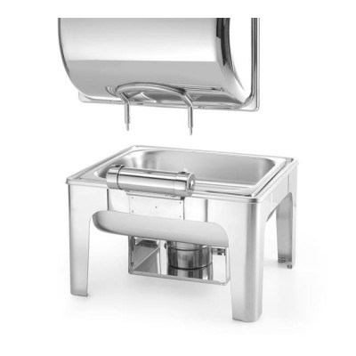 Chafing GN 1/2 gloss, HENDI Profi Line, 4 l, 365x345x(H)345mm