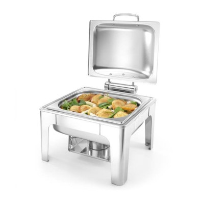 Chafing GN 1/2, HENDI Profi Line, 4 l, 365x370x(H)280mm