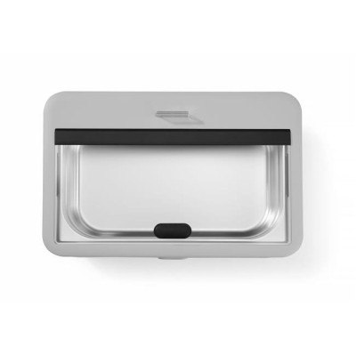 Chafing dish HENDI UNIQ, HENDI, White, 220-240V/700W, 607x402x(h)245mm