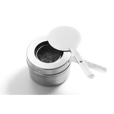 Container for fuel paste - 2 pcs, diameter 90x(H)60 mm