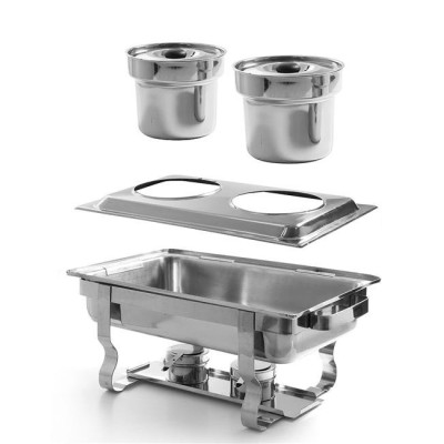Attachment for 2 bain-marie containers, HENDI, GN 1/1, 530x325x(H)30mm