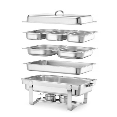 Chafing GN 1/1, HENDI Kitchen Line, 9 l, 585x385x(H)315mm