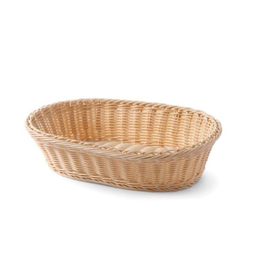Oval pastry basket made of polyurethane (reinforced) 380x270x90 mm 