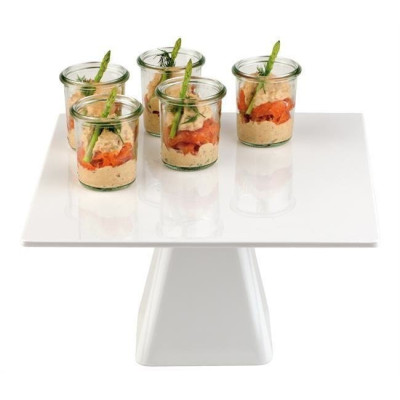 Square cake stand, HENDI, 310x310x(h)160mm