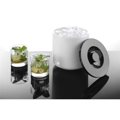 White double-walled ice container, 5l