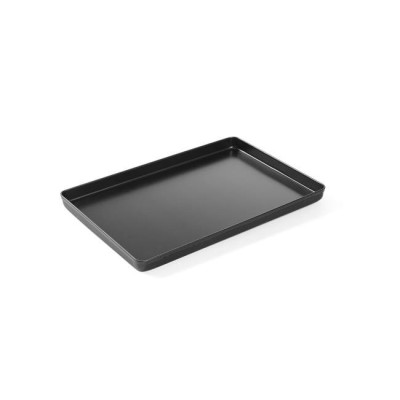 Showcase tray black, HENDI, 300x200x(H)20mm