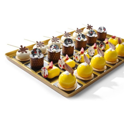 Display pastry tray, HENDI, 400x300x(H)20mm