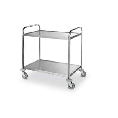 Serving trolley with two shelves 910x590x950 mm 