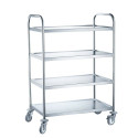 Serving trolley, 4 shelves 