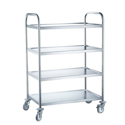 Serving trolley, 4 shelves 