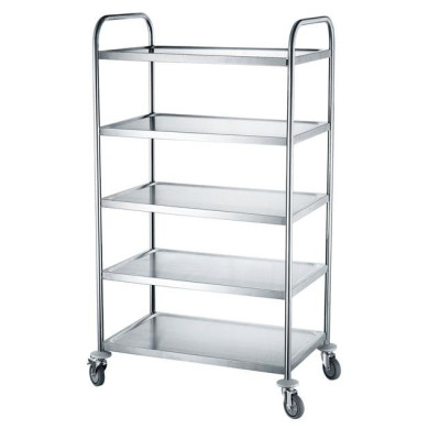 Serving trolley, 5 shelves