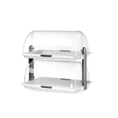 Double showcase 465x310x410(h)mm 