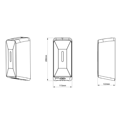 Automatic dispenser of disinfection DISH44