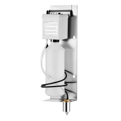 Soap dispenser behind the mirror DISH86