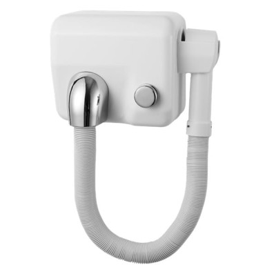 Pool hair dryer IMPECO with flexible hose for pools and wellness, white