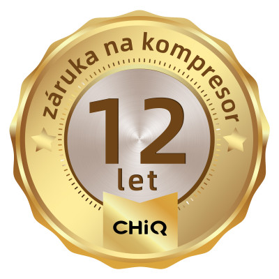 Compressor minibar CHIQ CSD31D4E, black-grey, 31 l