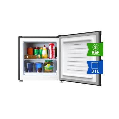 Compressor minibar CHIQ CSD31D4E, black-grey, 31 l