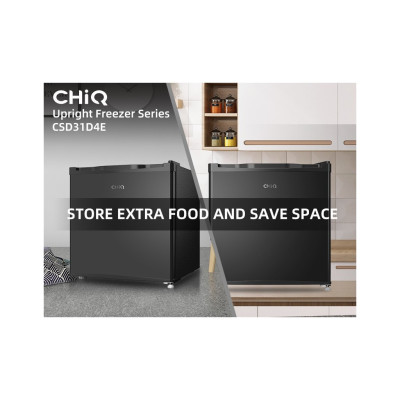 Compressor minibar CHIQ CSD31D4E, black-grey, 31 l