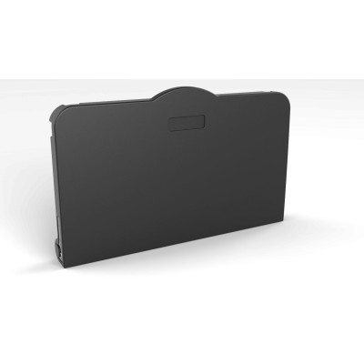 Wall-mounted changing table IMPECO, black