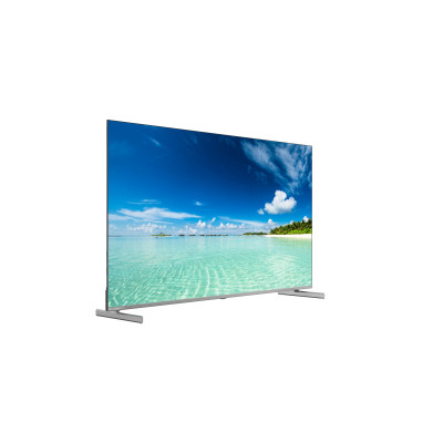 CHiQ M55QN9V – UHD MiniLED frameless Google TV with DLG 120 Hz, 55” (140 cm), metallic, Dolby Atmos, 2+2 year warranty