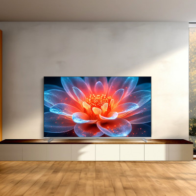 CHiQ M55QN9V – UHD MiniLED frameless Google TV with DLG 120 Hz, 55” (140 cm), metallic, Dolby Atmos, 2+2 year warranty