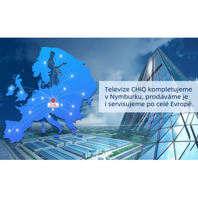 CHiQ M55QN9V – UHD MiniLED frameless Google TV with DLG 120 Hz, 55” (140 cm), metallic, Dolby Atmos, 2+2 year warranty