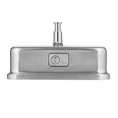 Dispenser for liquid soap, horizontal, 1000 ml, plastic insert