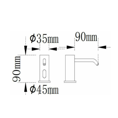 Automatic soap dispenser IMPECO Prestige H701